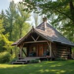 Видеонаблюдение для дома из клееного бруса