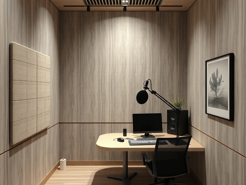 Оборудование для звукозаписи и работы с музыкой в доме из бруса: акустические требования